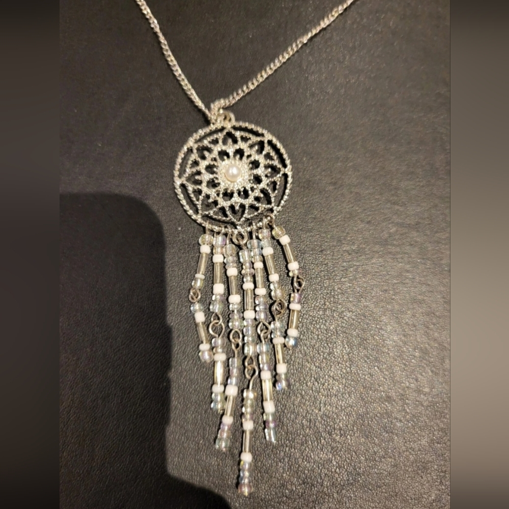 16 Inch Chain with dream catcher pendant